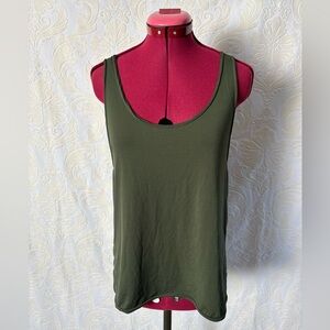 Weissman Dark Green Women's Tank Top